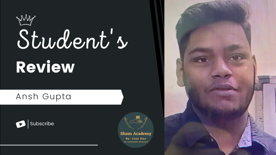Testimonials by Ansh Gupta